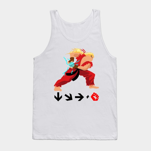 Street fighter Tank Top by Drawin4U